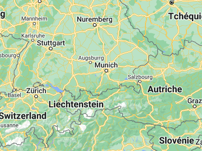 Map showing location of Starnberg (48.00193, 11.34416)