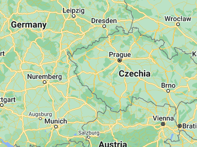 Map showing location of Starý Plzenec (49.69768, 13.4735)