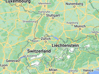 Map showing location of Stein am Rhein (47.65933, 8.85964)