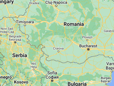 Map showing location of Stejari (44.76667, 23.68333)