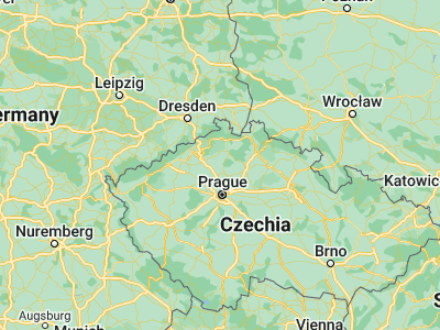 Map showing location of Štětí (50.45298, 14.37421)