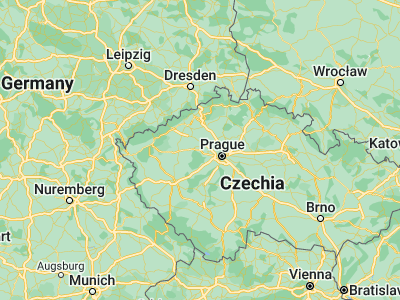 Map showing location of Stochov (50.14631, 13.96345)