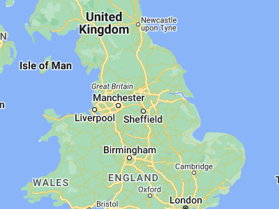 Map showing location of Stocksbridge (53.48249, -1.59373)