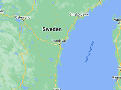 Map showing location of Stockvik (62.33667, 17.36583)