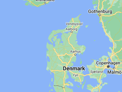 Map showing location of Stoholm (56.48454, 9.14617)