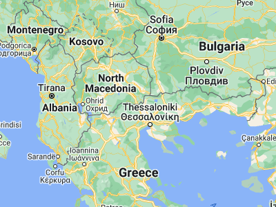 Map showing location of Stojakovo (41.15556, 22.5775)