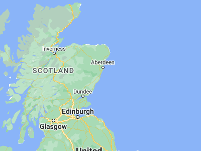 Map showing location of Stonehaven (56.96365, -2.21177)