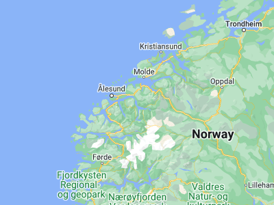 Map showing location of Stordal (62.38203, 6.98629)