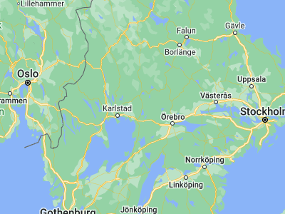 Map showing location of Storfors (59.53183, 14.27201)