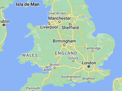 Map showing location of Stourbridge (52.45608, -2.14317)
