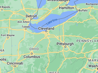 Map showing location of Stow (41.1595, -81.44039)