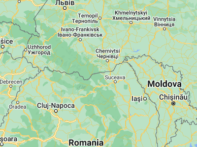 Map showing location of Straja (47.91667, 25.55)