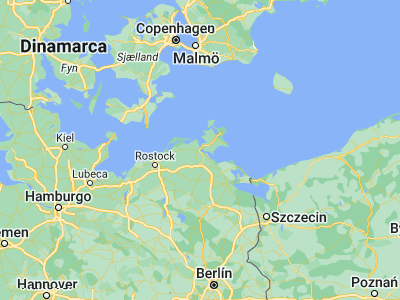 Map showing location of Stralsund (54.30911, 13.0818)