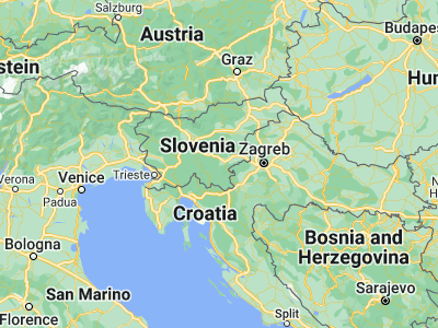 Map showing location of Straža (45.78, 15.07278)