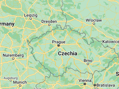 Map showing location of Střížkov (50.12674, 14.49363)