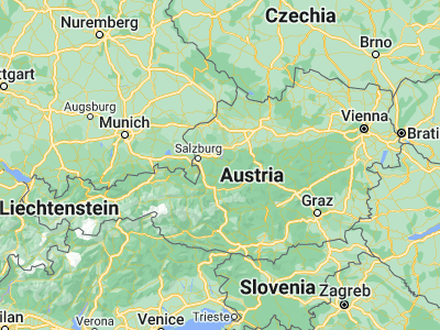 Map showing location of Strobl (47.71667, 13.48333)