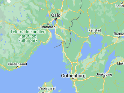 Map showing location of Strömstad (58.93945, 11.1712)