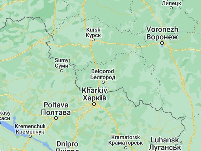 Map showing location of Stroitel’ (50.78543, 36.4831)