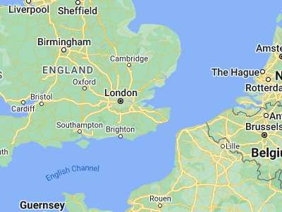 Map showing location of Strood (51.39594, 0.49361)