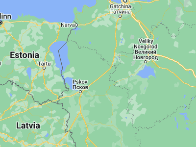 Map showing location of Strugi-Krasnyye (58.26754, 29.11137)