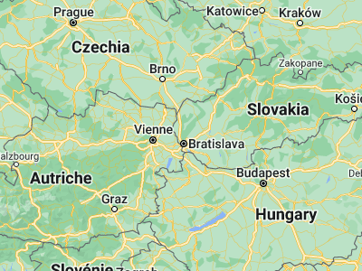 Map showing location of Stupava (48.27474, 17.03173)