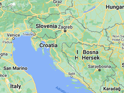 Map showing location of Šturlić (45.06389, 15.77806)