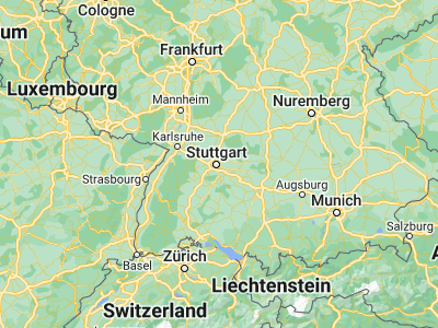 Map showing location of Stuttgart-Ost (48.78363, 9.21032)