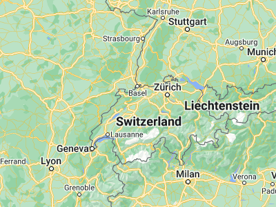 Map showing location of Subingen (47.19852, 7.61949)