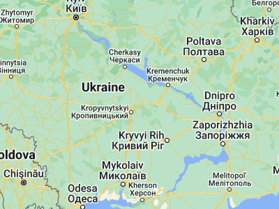 Map showing location of Subottsi (48.65545, 32.52093)