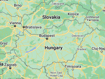 Map showing location of Sülysáp (47.45206, 19.53369)
