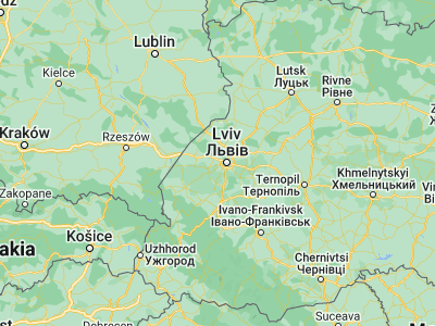 Map showing location of Sukhovolya (49.82426, 23.8377)