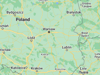 Map showing location of Sułkowice (51.9231, 21.08929)