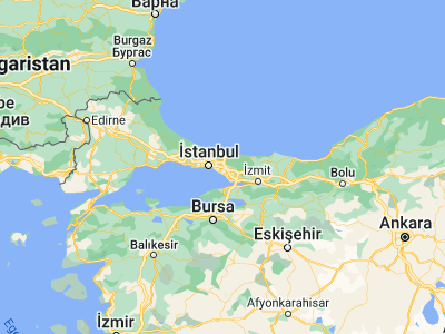 Map showing location of Sultanbeyli (40.96072, 29.27067)
