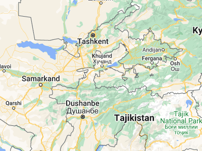 Map showing location of Sulyukta (39.93652, 69.56779)