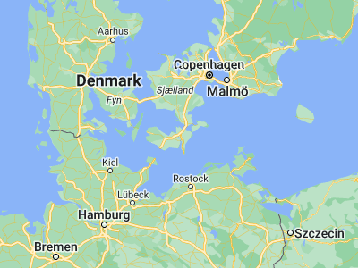 Map showing location of Sundby (54.864, 11.79302)