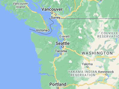 Map showing location of Suquamish (47.73121, -122.55236)