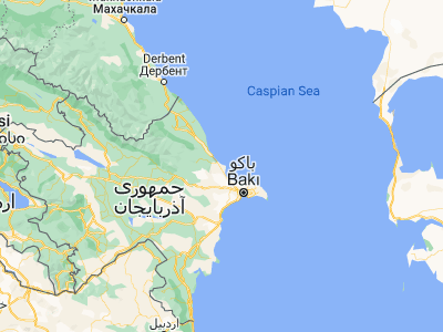 Map showing location of Şuraabad (40.81924, 49.46874)