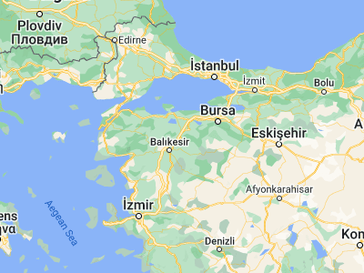 Map showing location of Susurluk (39.91361, 28.15778)