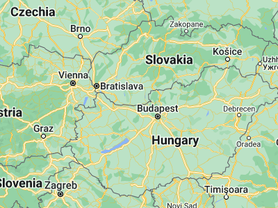 Map showing location of Süttő (47.75886, 18.44873)