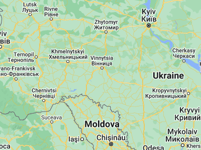 Map showing location of Sutysky (49.04245, 28.41732)