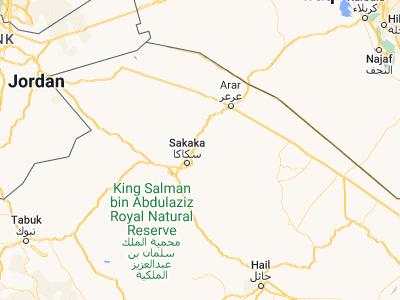 Map showing location of Şuwayr (30.11713, 40.38925)