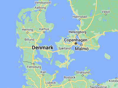 Map showing location of Svebølle (55.65183, 11.28658)