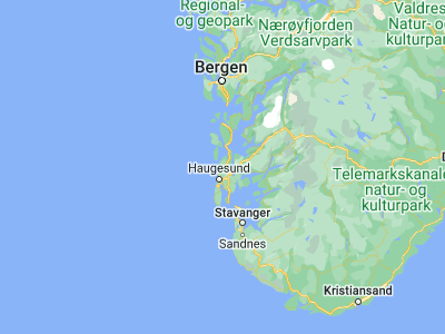Map showing location of Sveio (59.5419, 5.35178)