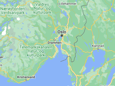 Map showing location of Svelvik (59.6137, 10.40872)