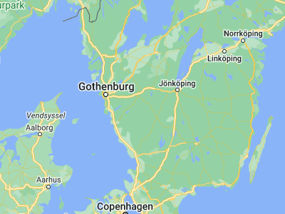 Map showing location of Svenljunga (57.49551, 13.11078)