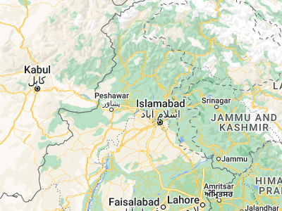 Map showing location of Swābi (34.11988, 72.46987)