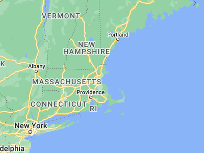 Map showing location of Swampscott (42.47093, -70.91755)