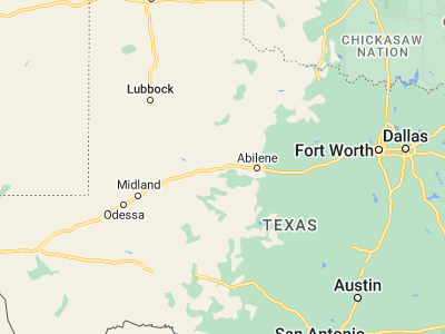 Map showing location of Sweetwater (32.47095, -100.40594)