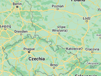 Map showing location of Świebodzice (50.85976, 16.3282)