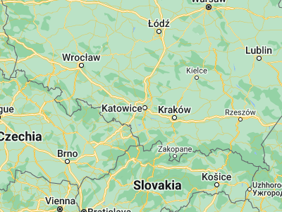 Map showing location of Świętochłowice (50.29636, 18.91726)